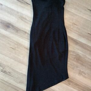 Jessica McClintock Black Sparkle Dress